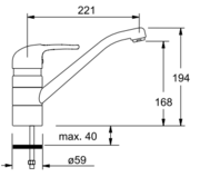 Смеситель Franke 290-1 серебристый фото 3 в Екатеринбурге