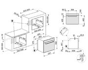 Духовой шкаф Smeg SF6400PZB фото 3 в Екатеринбурге