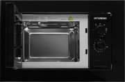 Встраиваемая микроволновая печь Hyundai HBW 2030 BG фото 4 в Екатеринбурге