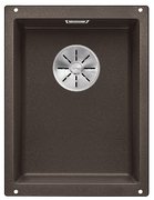 Мойка Бланко SUBLINE 320-U SILGRANIT отводная арматура InFino® кофе фото в Екатеринбурге Мойка Blanco SUBLINE 320-U SILGRANIT отводная арматура InFino® кофе фото в Екатеринбурге