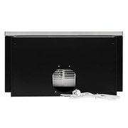 Встраиваемая вытяжка KRONA Kamilla slim 600 black/inox (1 мотор) фото 3 в Екатеринбурге