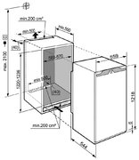 Встраиваемый холодильник Liebherr IK 2354 Premium фото 4 в Екатеринбурге