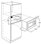 Микроволновая печь AEG MC2664E-M фото 3 в Екатеринбурге