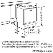 Встраиваемая посудомоечная машина Neff S51N63X0 фото 3 в Екатеринбурге