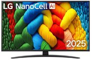 Телевизор LG 43NANO81A6A 43" (109 см) 2025 черный