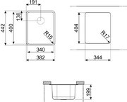 Мойка Smeg VFU34SFR фото 2 в Екатеринбурге