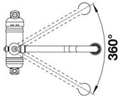 Смеситель Blanco SORA Хром + фильтр для воды BWT-БАРЬЕР EXPERT STANDARD полированная латунь фото 4 в Екатеринбурге