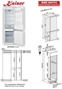 Встраиваемый холодильник Kaiser EKK 60174 фото 4 в Екатеринбурге