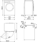 Стиральная машина Smeg WM3T24RU фото 4 в Екатеринбурге