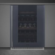 Встраиваемый холодильный шкаф для вина Smeg CVI138RG фото 2 в Екатеринбурге