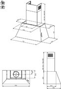 Вытяжка настенная Bertazzoni KR70HER1NDA фото 3 в Екатеринбурге