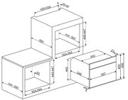 Компактный многофункциональный духовой шкаф Smeg SF4390MCX фото 2 в Екатеринбурге