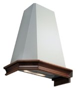 Вытяжка Falmec Penta 120 (600) S мореный дуб