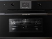 Компактный духовой шкаф с микроволнами Kuppersbusch CBM 6350.0 S6 Black Steel фото в Екатеринбурге