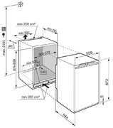 Встраиваемый холодильник Liebherr IK 1650 Premium фото 4 в Екатеринбурге