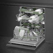 Встраиваемая посудомоечная машина Smeg STL7324AQLLW фото 3 в Екатеринбурге