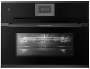Компактный духовой шкаф с микроволнами  Kuppersbusch CBM 6550.0 S2 Black Chrome