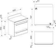 Варочный центр Smeg TR90X фото 2 в Екатеринбурге