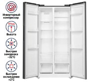 Холодильник Maunfeld MFF177NFSE фото 2 в Екатеринбурге