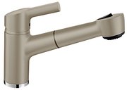 Смеситель Blanco Elipso-S II Silgranit серый беж