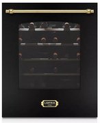 Встраиваемый винный шкаф Lofra ZBRNM36T BRASS две зоны фото