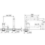 Смеситель Franke 311 хром фото 3 в Екатеринбурге