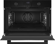 Компактный духовой шкаф с СВЧ Weissgauff OE 4551 DB Black Edition фото 2 в Екатеринбурге