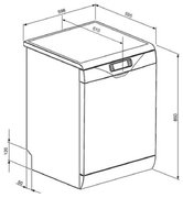 Посудомоечная машина Smeg LVS367SX фото 2 в Екатеринбурге