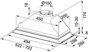 Встраиваемая вытяжка Franke FBI 502 ECO GR фото 3 в Екатеринбурге
