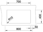Мойка BLANCO CLARON 700-U нержавеющая сталь Durinox фото 4 в Екатеринбурге Мойка BLANCO CLARON 700-U нержавеющая сталь Durinox фото 4 в Екатеринбурге