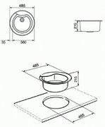 Мойка Smeg LSE48AV фото 2 в Екатеринбурге