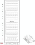 Винный шкаф Dunavox DX-166.428DCK фото 4 в Екатеринбурге