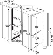 Встраиваемый холодильник Kuppersbusch FKG 8310.1i фото 2 в Екатеринбурге