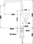 Смеситель Teka FOT 994 CHROME фото 4 в Екатеринбурге