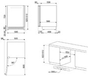 Встраиваемый винный шкаф Smeg CVI638LN1 фото 3 в Екатеринбурге
