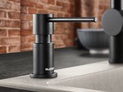 Дозатор для жидкого мыла Blanco Lato 525789 черный матовый фото 2 в Екатеринбурге