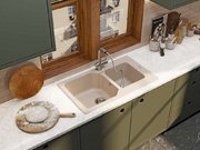 Мойка Omoikiri MARU 86-2 BE фото 2 в Екатеринбурге