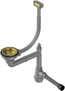 Арматура для одночашевых моек с прямоугольным переливом Omoikiri WK-1 LG фото в Екатеринбурге