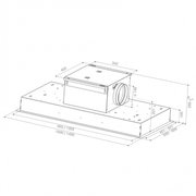 Встраиваемая вытяжка Faber Heaven Pro X A140 фото 3 в Екатеринбурге