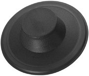 Пробка для раковины InSinkErator черный пластик (Sink Stopper Plastic Black 08306D)