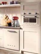 Компактный духовой шкаф с пароваркой Smeg SF4920VCP фото 3 в Екатеринбурге