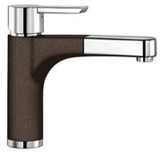 Смеситель Blanco Pylos-S chrome/Silgranit шампань фото 2 в Екатеринбурге