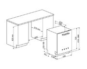 Посудомоечная машина Smeg ST2FABWH2 фото 4 в Екатеринбурге