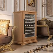 Винный шкаф Meyvel MV77PRO-KBT2 (Натуральный бук) фото 2 в Екатеринбурге