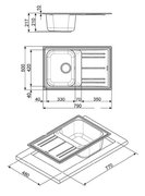 Мойка Smeg LZ791AV2 фото 2 в Екатеринбурге