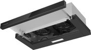 Встраиваемая вытяжка Weissgauff TEL 600 2M Black Glass фото 3 в Екатеринбурге