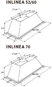 Встраиваемая вытяжка Kuppersberg INLINEA 70 X фото 4 в Екатеринбурге