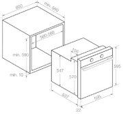 Духовой шкаф Pando PHP-962 фото 4 в Екатеринбурге