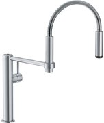 Смеситель Franke Pescara 360 оптика стали фото 2 в Екатеринбурге