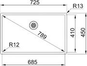 Мойка Franke BXX 210-68 сталь фото 3 в Екатеринбурге